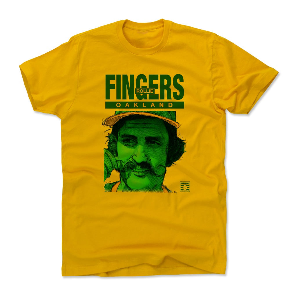Rollie Fingers Men's Cotton T-Shirt | 500 LEVEL