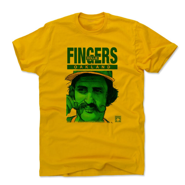 Rollie Fingers Men's Cotton T-Shirt | 500 LEVEL