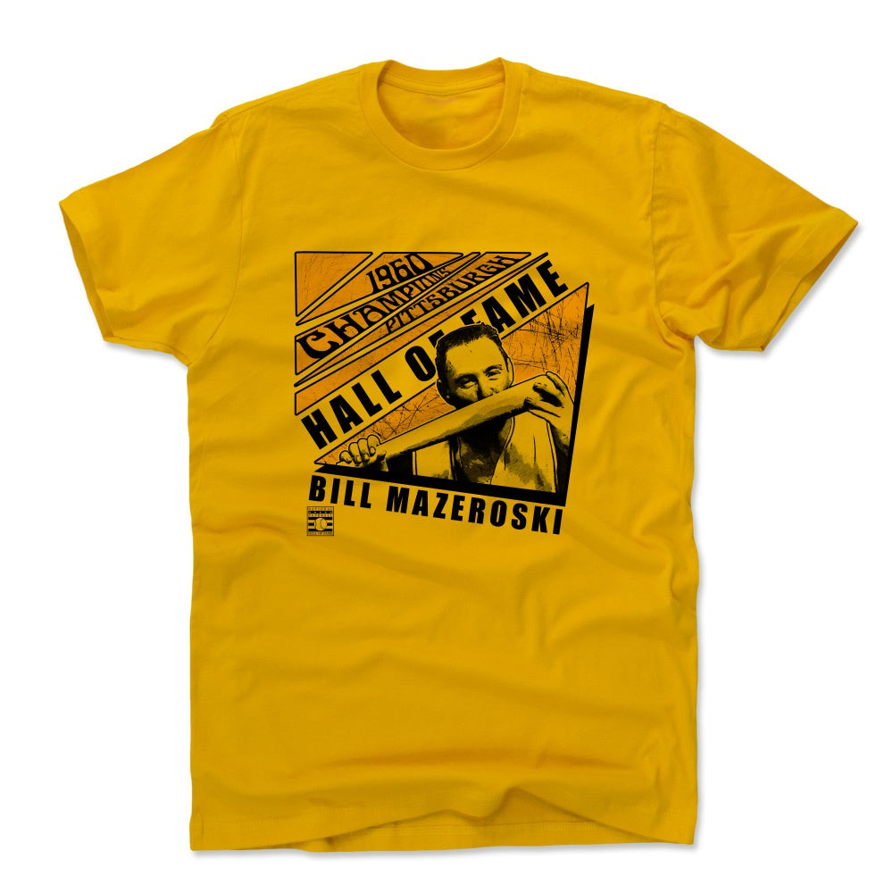 Bill Mazeroski Men's Cotton T-Shirt | 500 LEVEL