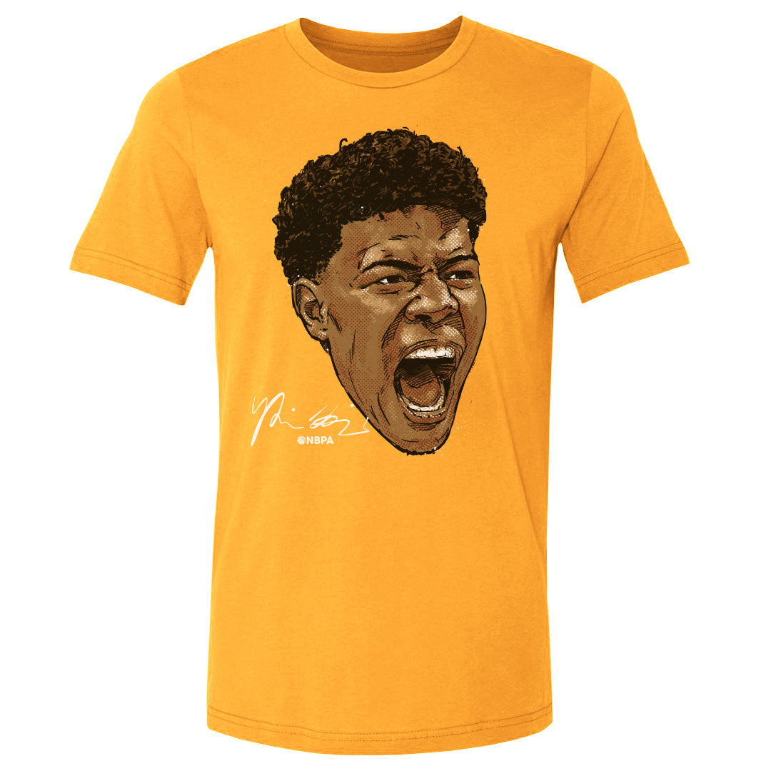 Rui Hachimura Men's Cotton T-Shirt | 500 LEVEL