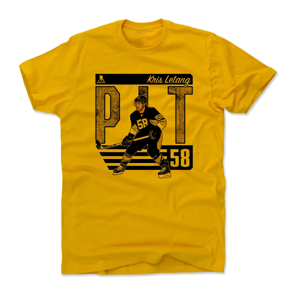 Kris Letang Men's Cotton T-Shirt | 500 LEVEL