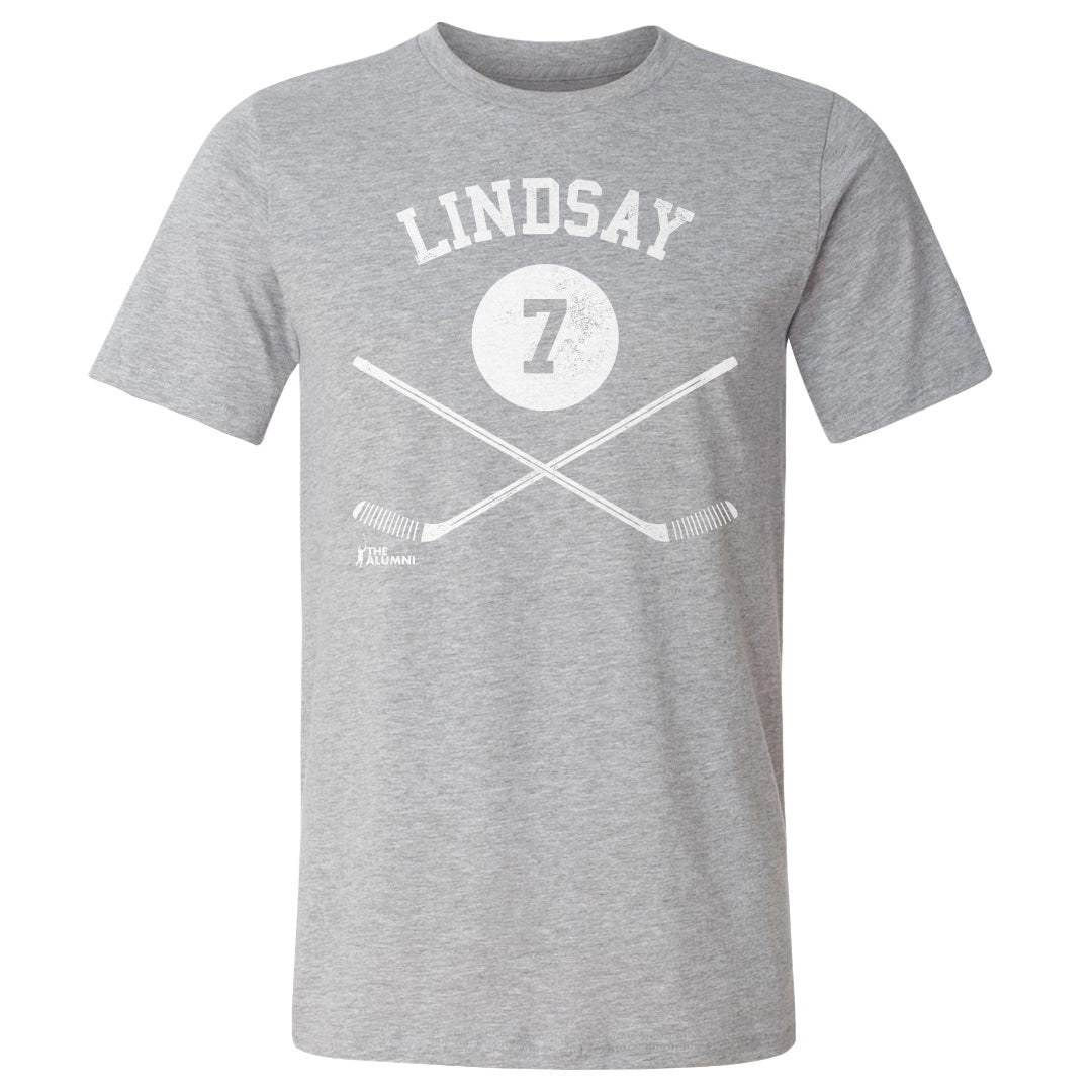 Ted Lindsay Men&#39;s Cotton T-Shirt | 500 LEVEL