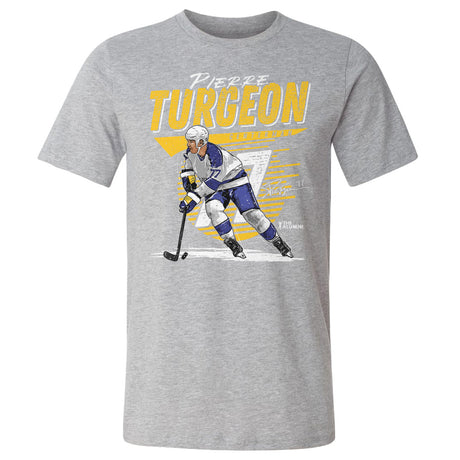 Pierre Turgeon Men's Cotton T-Shirt | 500 LEVEL