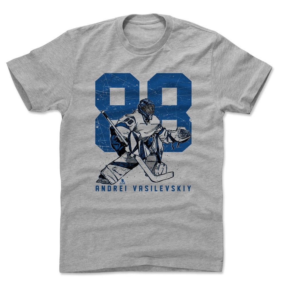 Andrei Vasilevskiy Men's Cotton T-Shirt | 500 LEVEL