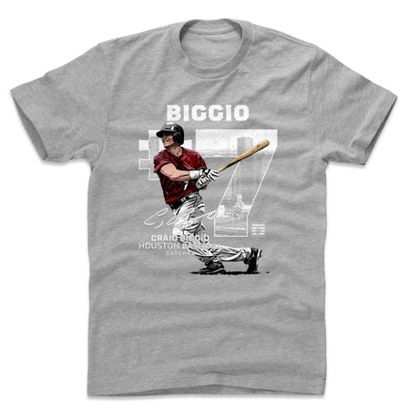 Craig Biggio Men's Cotton T-Shirt | 500 LEVEL