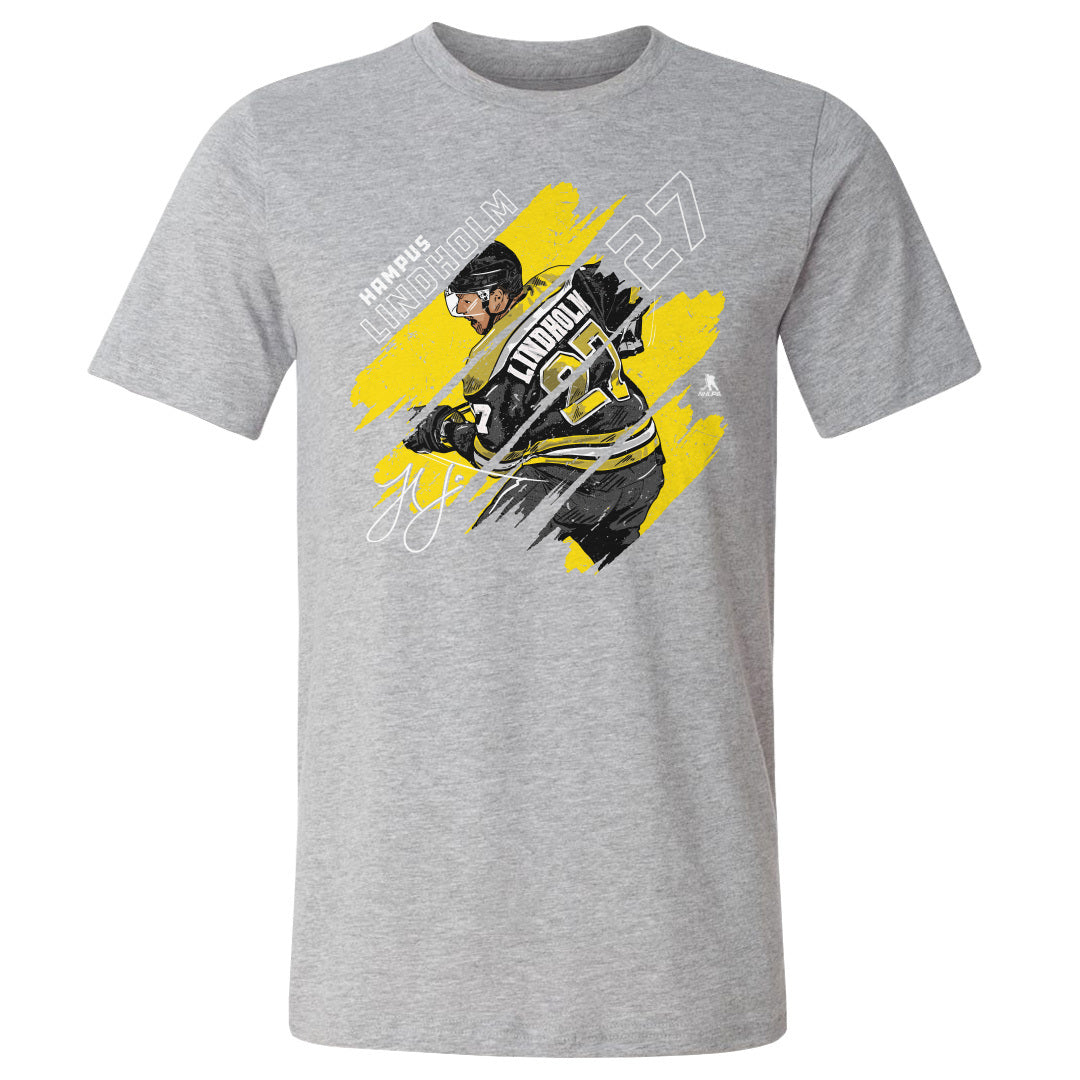 Hampus Lindholm Men's Cotton T-Shirt | 500 LEVEL