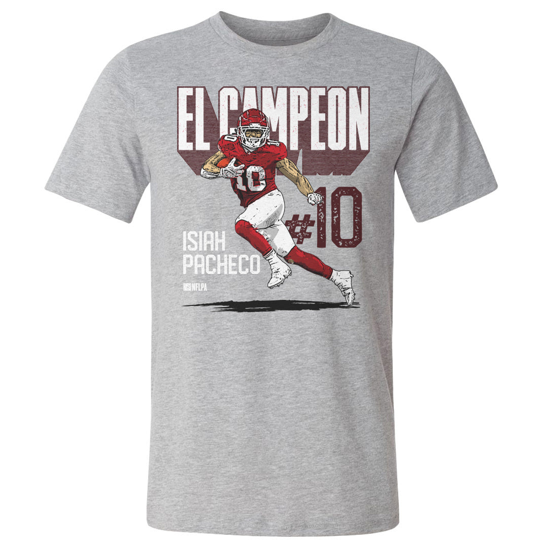 Isiah Pacheco Men's Cotton T-Shirt | 500 LEVEL