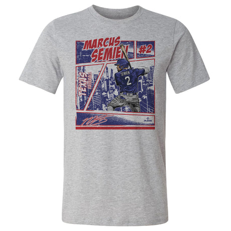 Marcus Semien Men's Cotton T-Shirt | 500 LEVEL