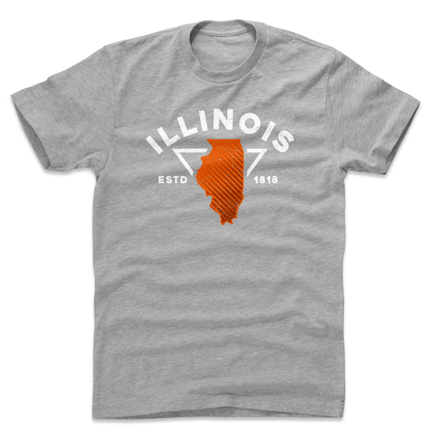 Illinois Men's Cotton T-Shirt | 500 LEVEL