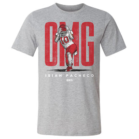 Isiah Pacheco Men's Cotton T-Shirt | 500 LEVEL