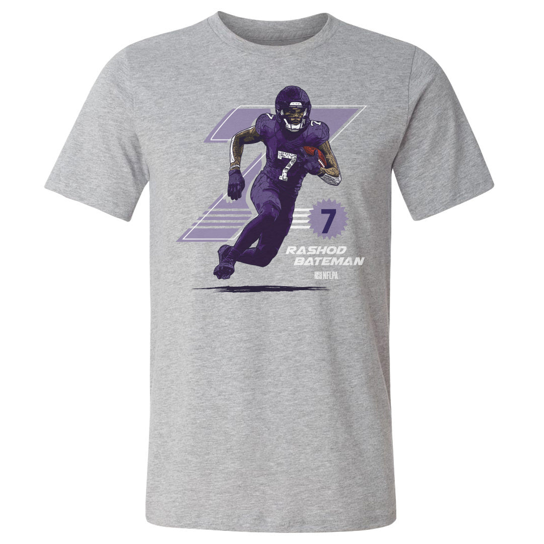 Rashod Bateman Men's Cotton T-Shirt | 500 LEVEL