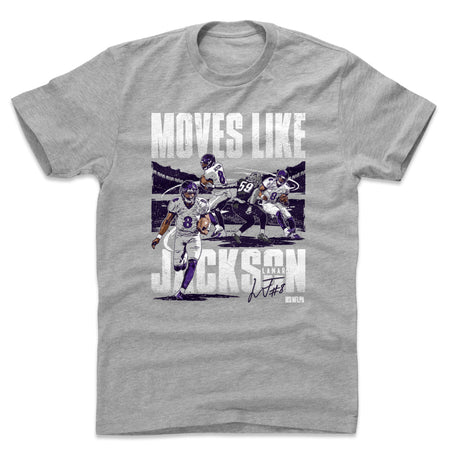 Lamar Jackson Men's Cotton T-Shirt | 500 LEVEL