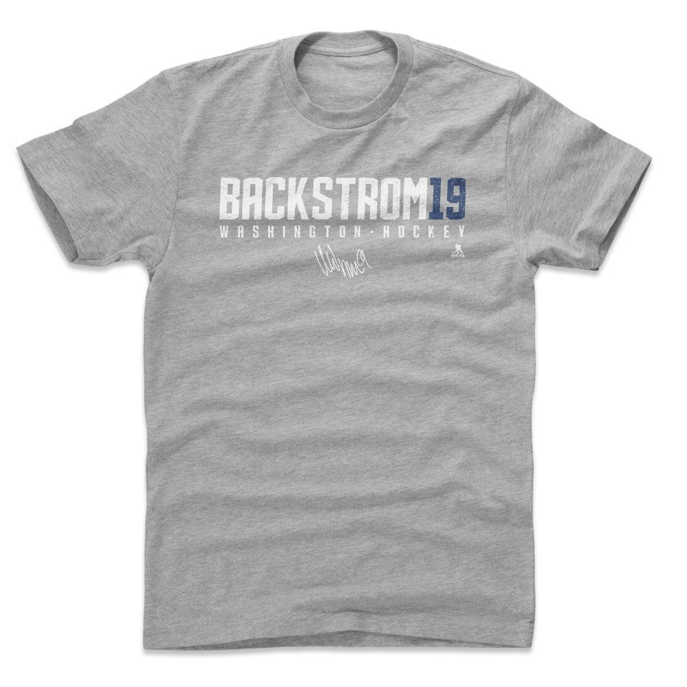Nicklas Backstrom Men's Cotton T-Shirt | 500 LEVEL