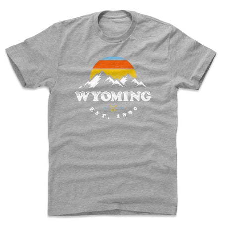 Wyoming Men's Cotton T-Shirt | 500 LEVEL