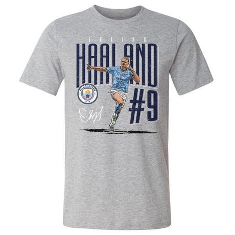 Erling Haaland Men's Cotton T-Shirt | 500 LEVEL
