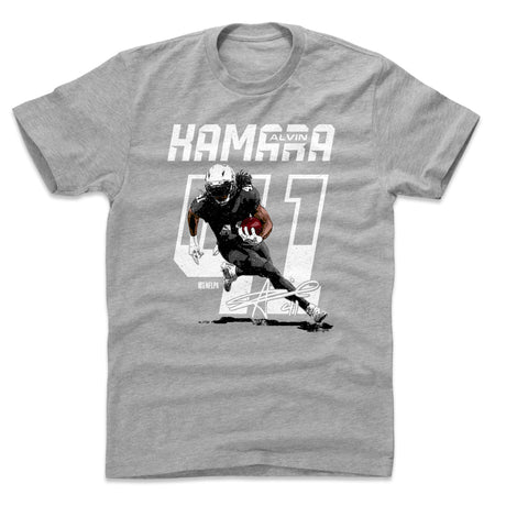 Alvin Kamara Men's Cotton T-Shirt | 500 LEVEL