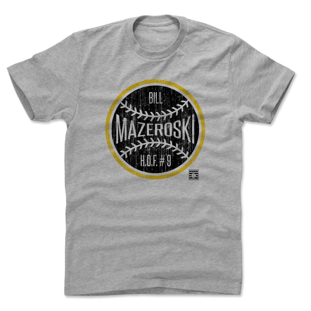 Bill Mazeroski Men's Cotton T-Shirt | 500 LEVEL