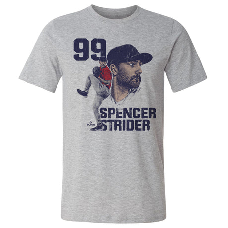 Spencer Strider Men's Cotton T-Shirt | 500 LEVEL