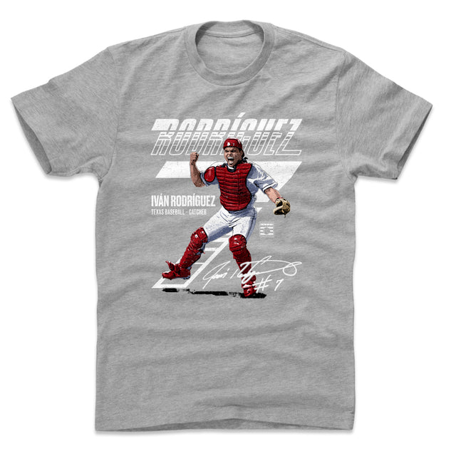 Ivan Rodriguez Men's Cotton T-Shirt | 500 LEVEL