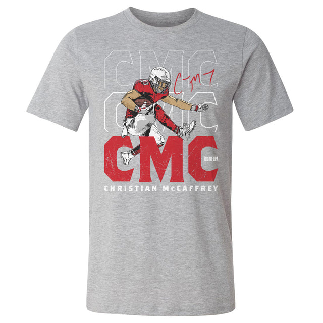 Christian McCaffrey Men's Cotton T-Shirt | 500 LEVEL