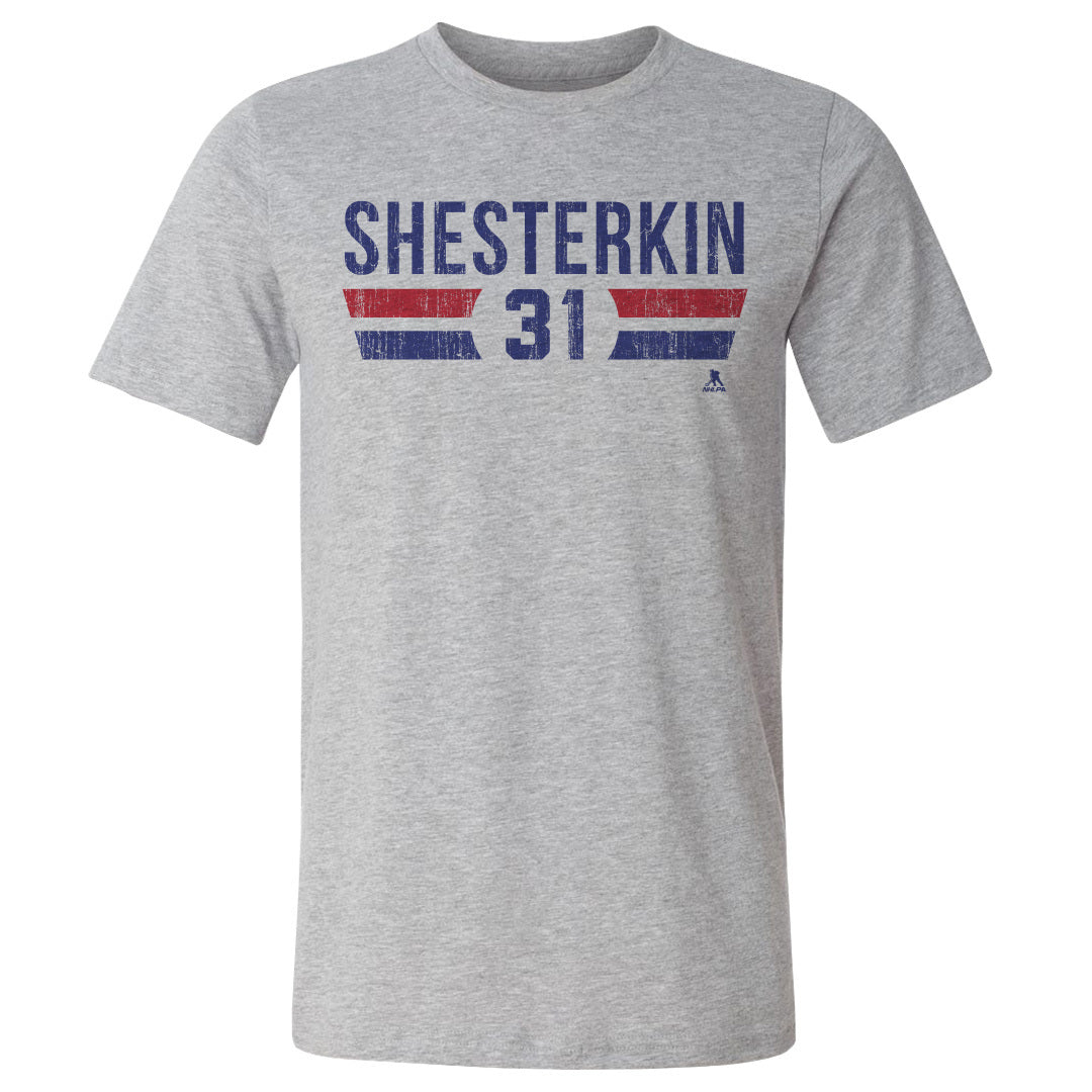 Igor Shesterkin Men&#39;s Cotton T-Shirt | 500 LEVEL