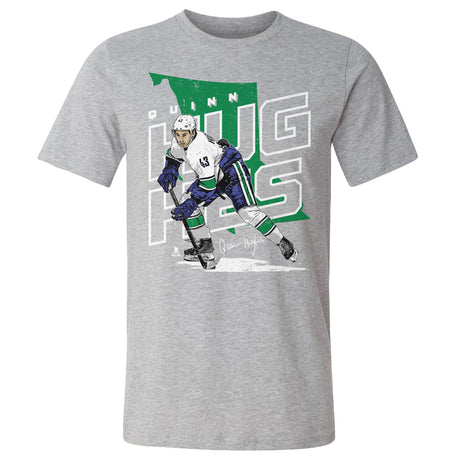 Quinn Hughes Men's Cotton T-Shirt | 500 LEVEL