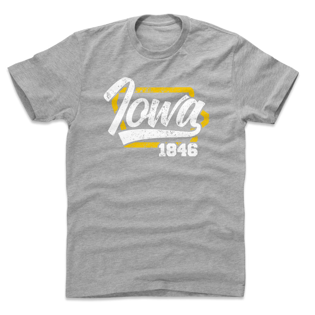 Iowa Men's Cotton T-Shirt | 500 LEVEL