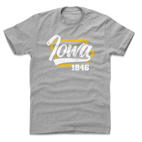 Iowa Men's Cotton T-Shirt | 500 LEVEL