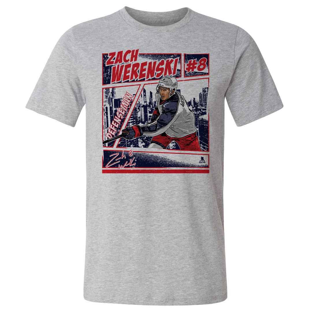 Zach Werenski Men's Cotton T-Shirt | 500 LEVEL