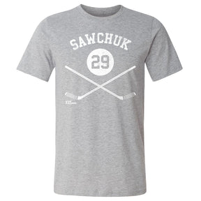 Terry Sawchuk Men's Cotton T-Shirt | 500 LEVEL