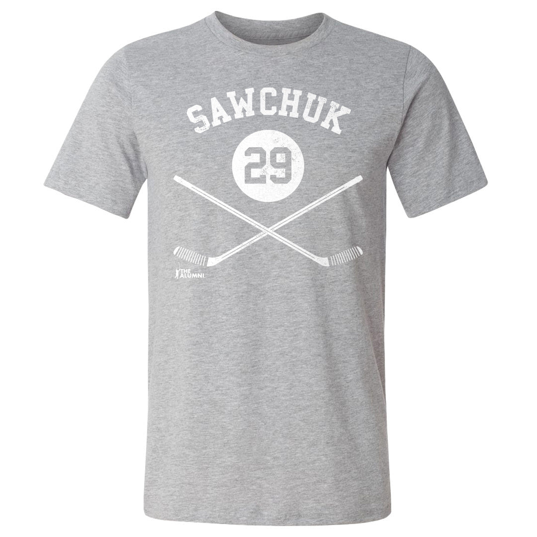 Terry Sawchuk Men&#39;s Cotton T-Shirt | 500 LEVEL