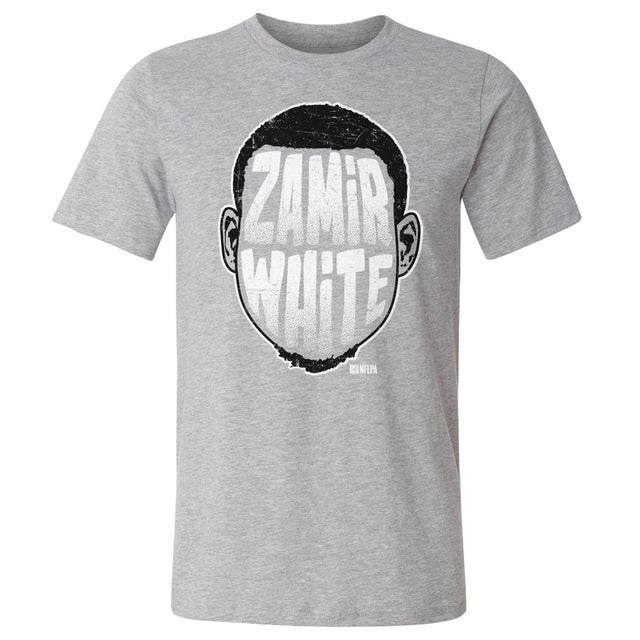 Zamir White Men's Cotton T-Shirt | 500 LEVEL