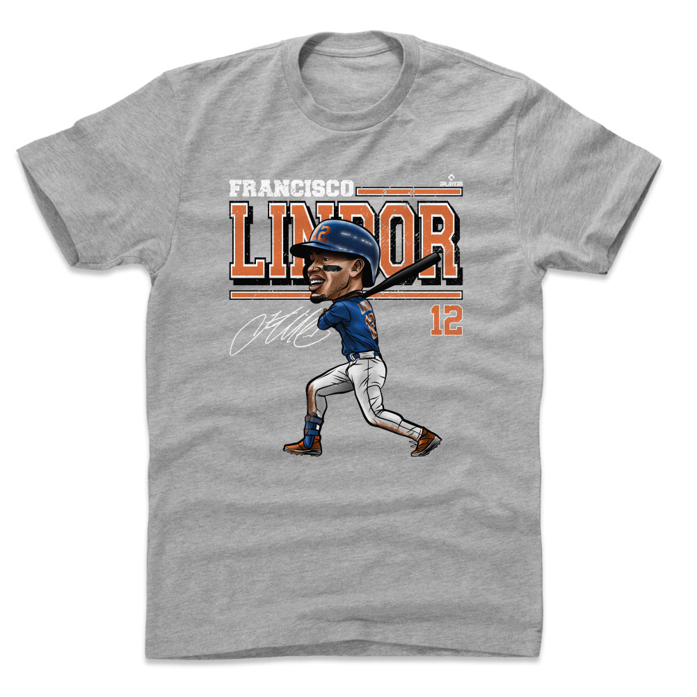 Francisco Lindor Men's Cotton T-Shirt | 500 LEVEL