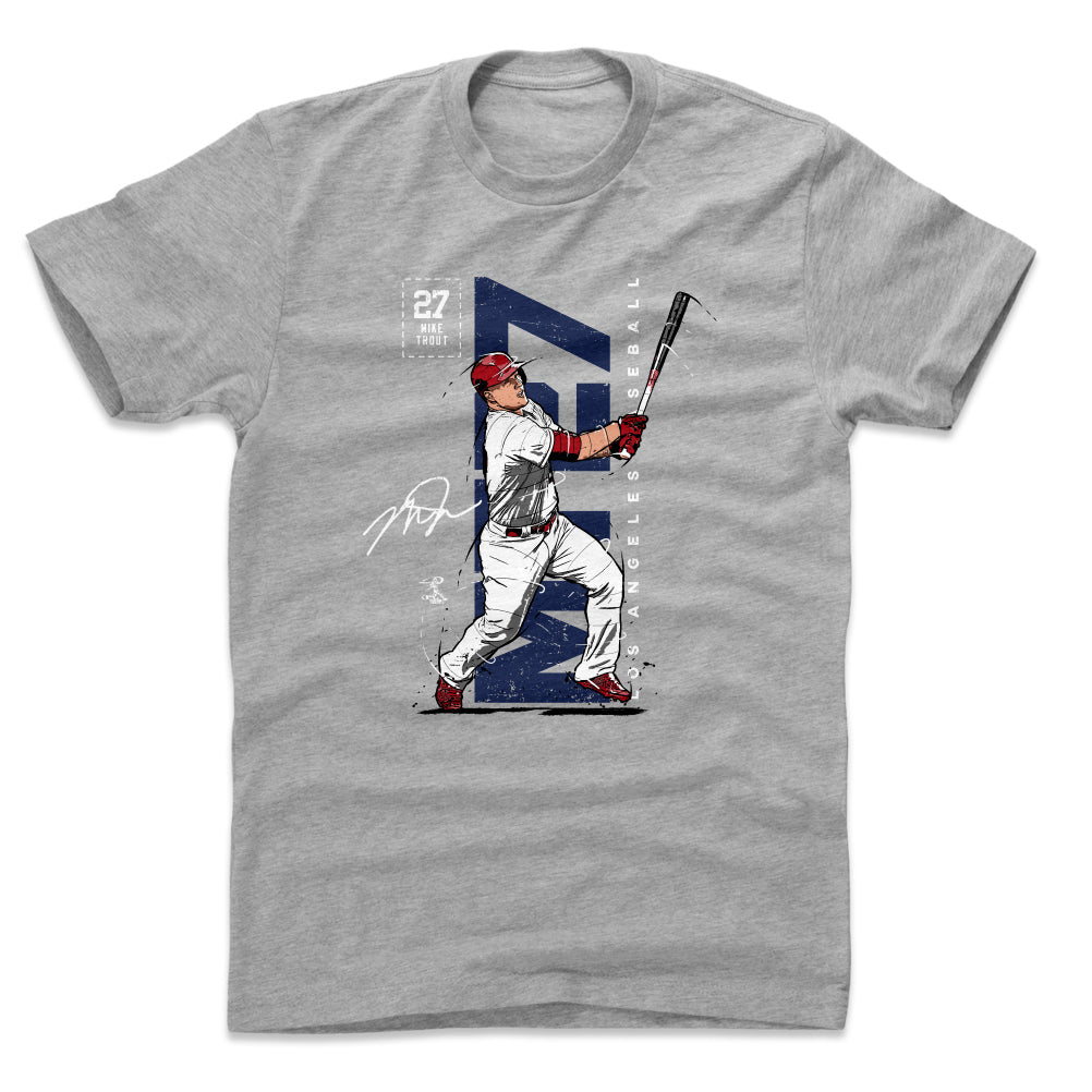 Mike Trout Men's Cotton T-Shirt | 500 LEVEL