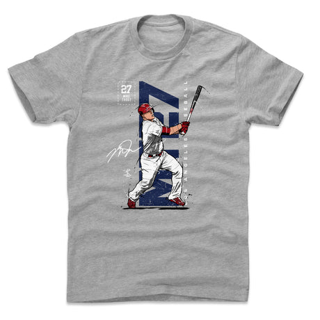 Mike Trout Men's Cotton T-Shirt | 500 LEVEL