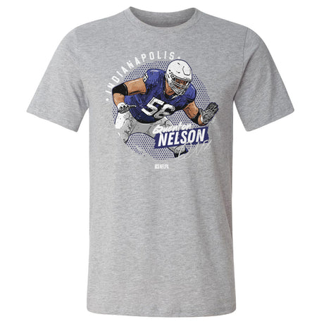 Quenton Nelson Men's Cotton T-Shirt | 500 LEVEL