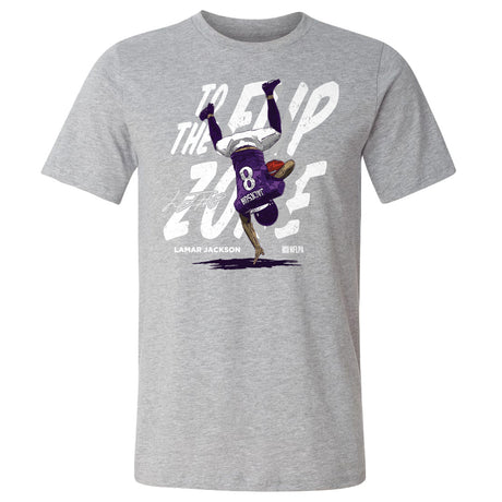 Lamar Jackson Men's Cotton T-Shirt | 500 LEVEL