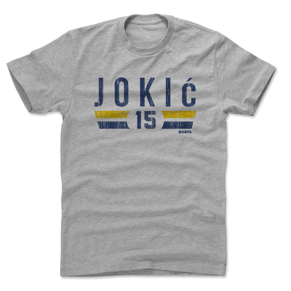 Nikola Jokic Men's Cotton T-Shirt | 500 LEVEL
