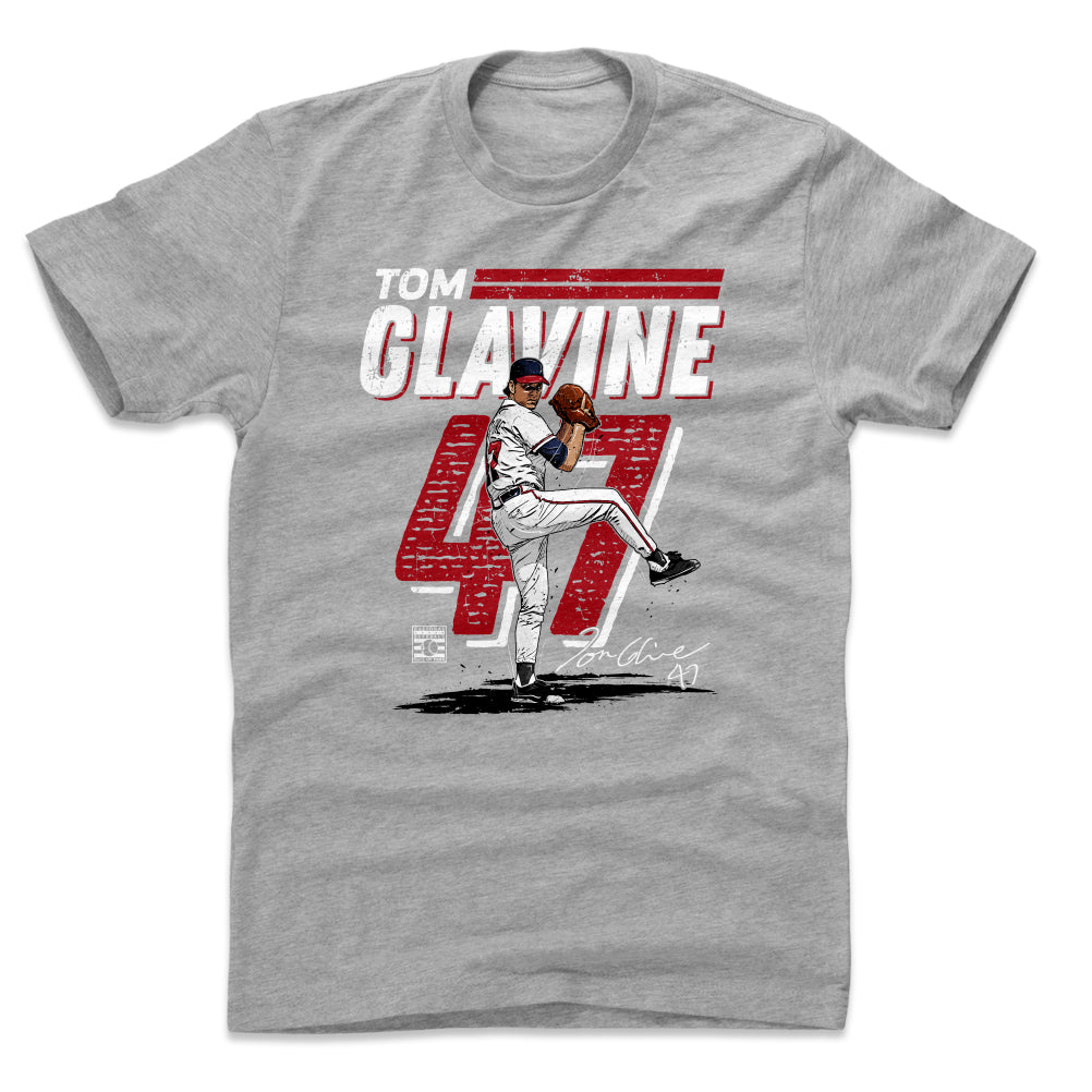Tom Glavine Men&#39;s Cotton T-Shirt | 500 LEVEL