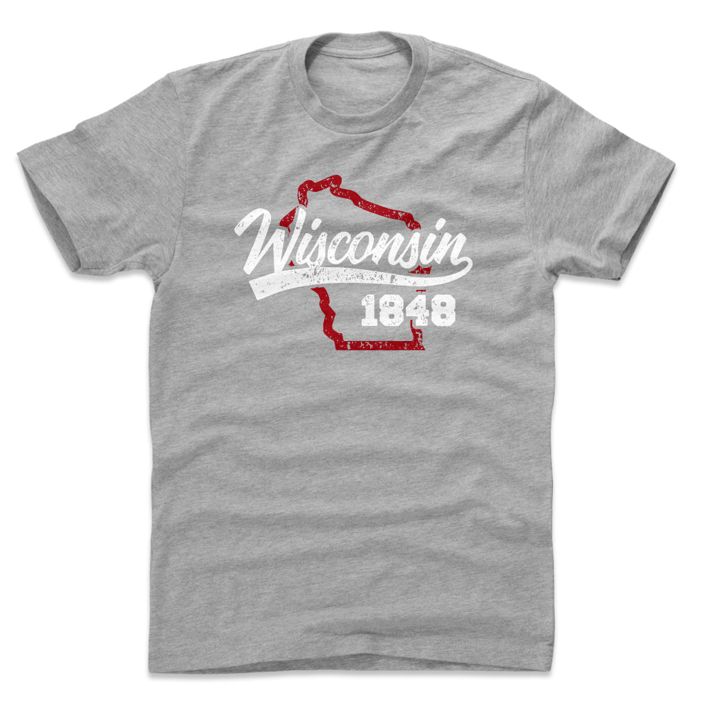 Wisconsin Men&#39;s Cotton T-Shirt | 500 LEVEL