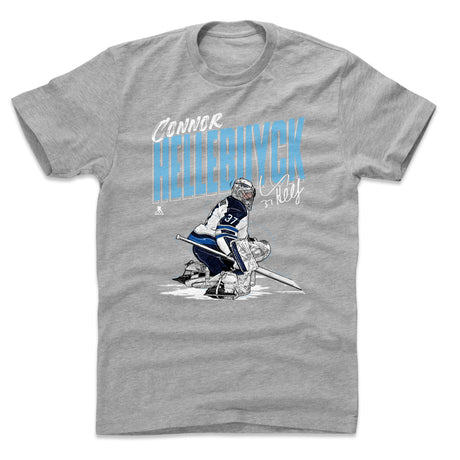 Connor Hellebuyck Men's Cotton T-Shirt | 500 LEVEL