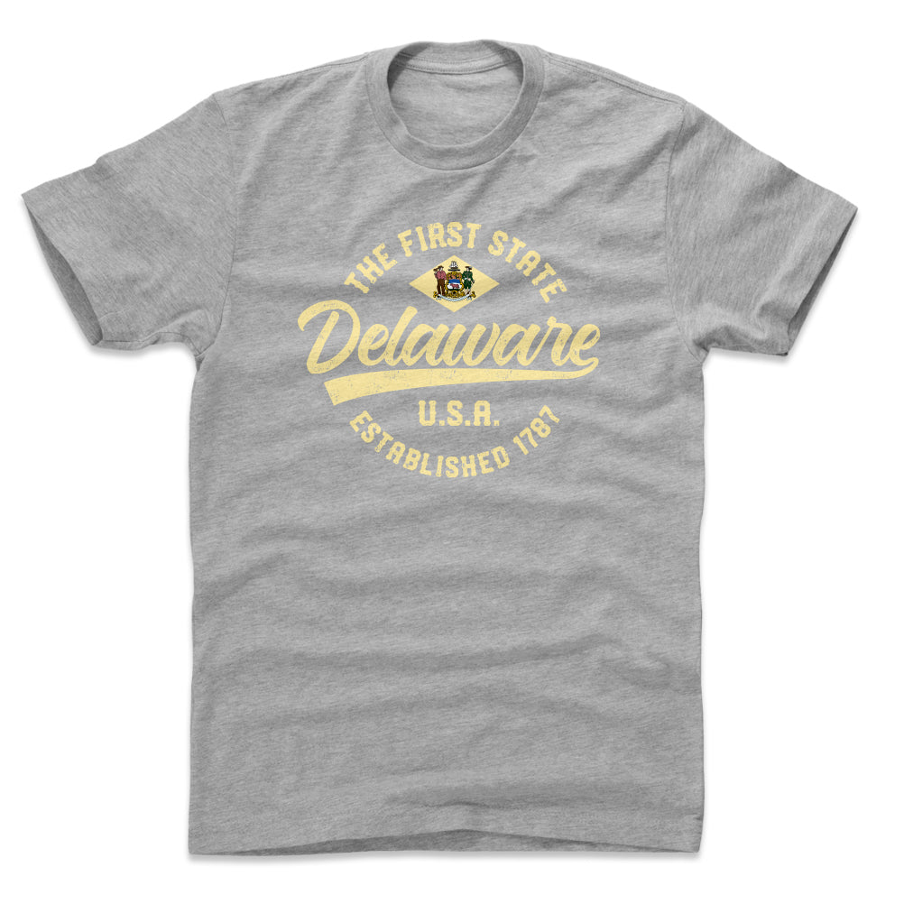 Delaware Men's Cotton T-Shirt | 500 LEVEL