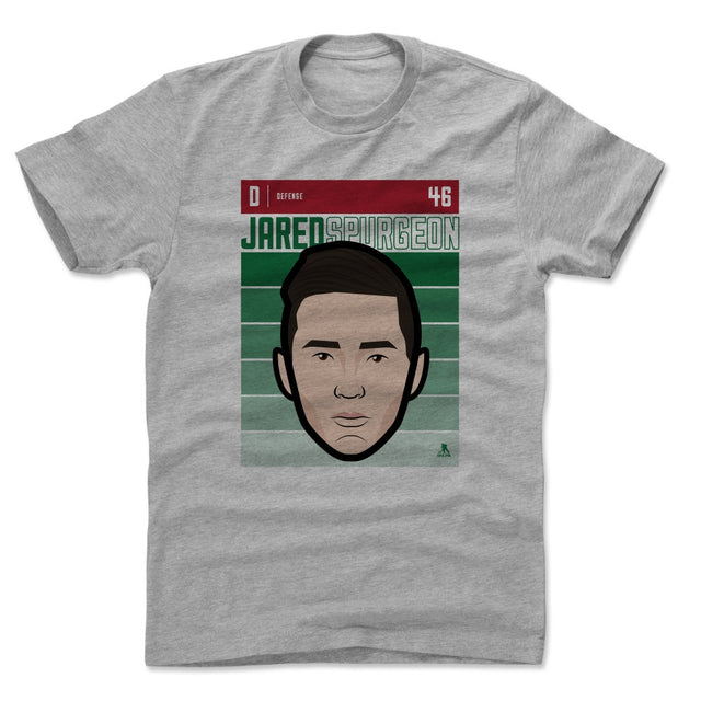 Jared Spurgeon Men's Cotton T-Shirt | 500 LEVEL
