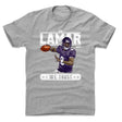 Lamar Jackson Men's Cotton T-Shirt | 500 LEVEL