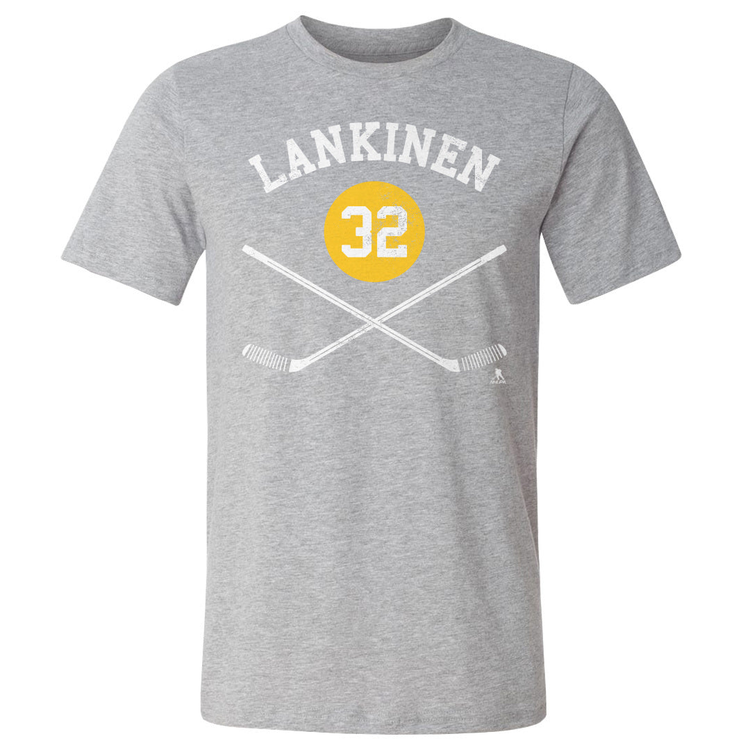 Kevin Lankinen Men&#39;s Cotton T-Shirt | 500 LEVEL