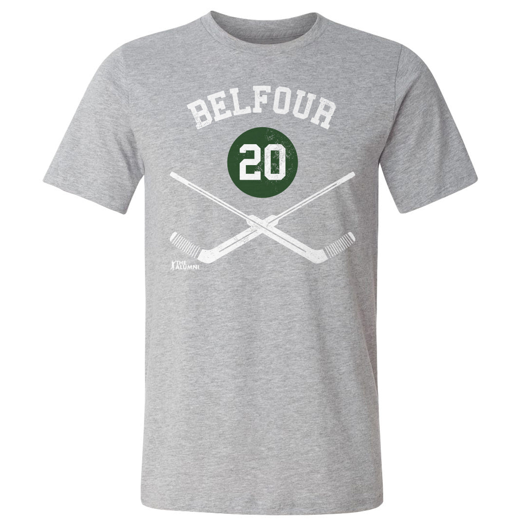 Ed Belfour Men&#39;s Cotton T-Shirt | 500 LEVEL