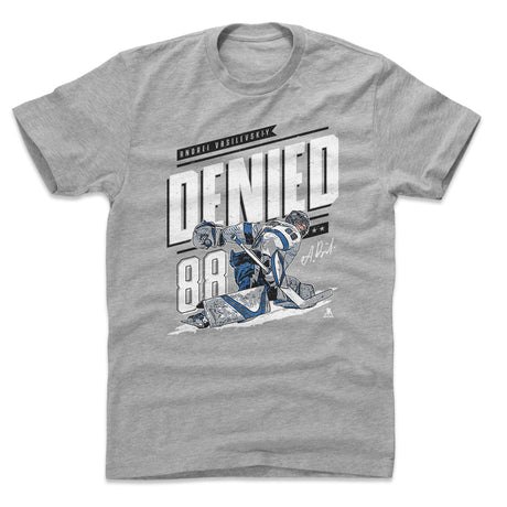 Andrei Vasilevskiy Men's Cotton T-Shirt | 500 LEVEL