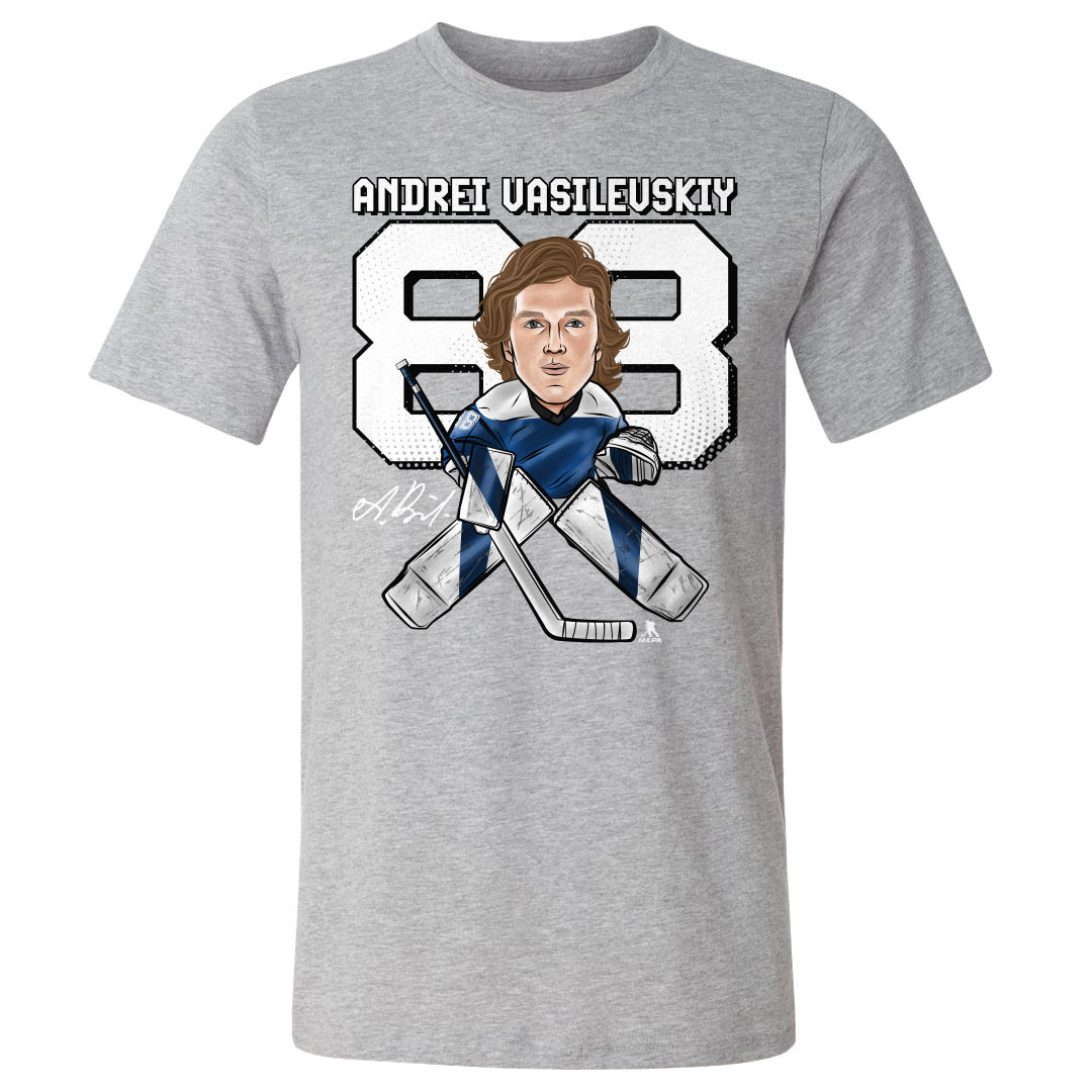Andrei Vasilevskiy Men's Cotton T-Shirt | 500 LEVEL