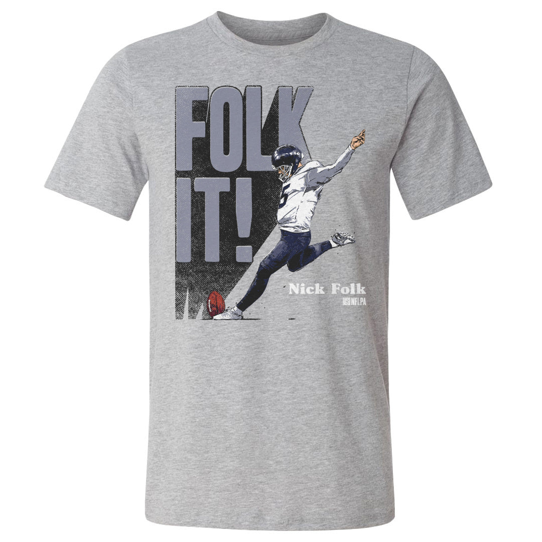 Nick Folk Men&#39;s Cotton T-Shirt | 500 LEVEL