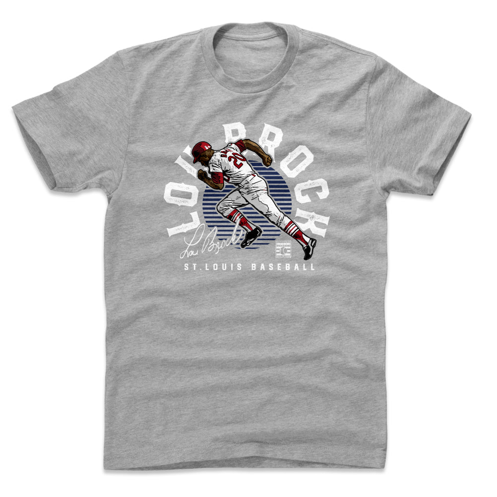 Lou Brock Men's Cotton T-Shirt | 500 LEVEL